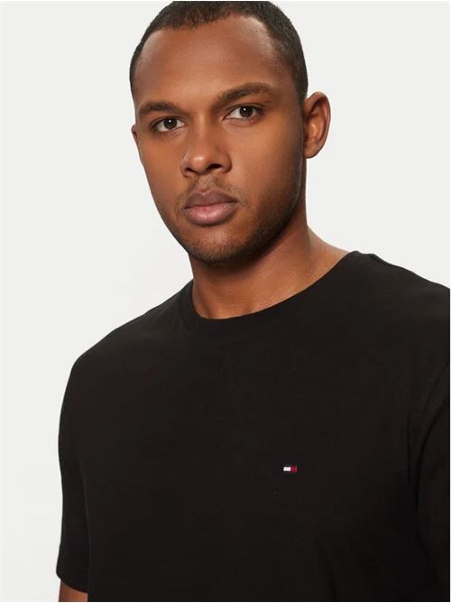essential reg fit solid tee TOMMY HILFIGER | MW0MW37267BDS